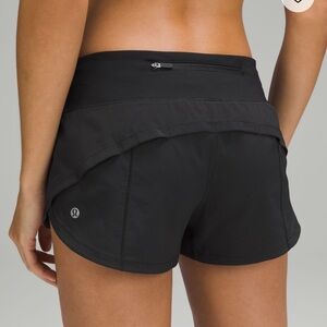 lululemon athletica Women's Athletic Black Shorts
2.5”  size  6